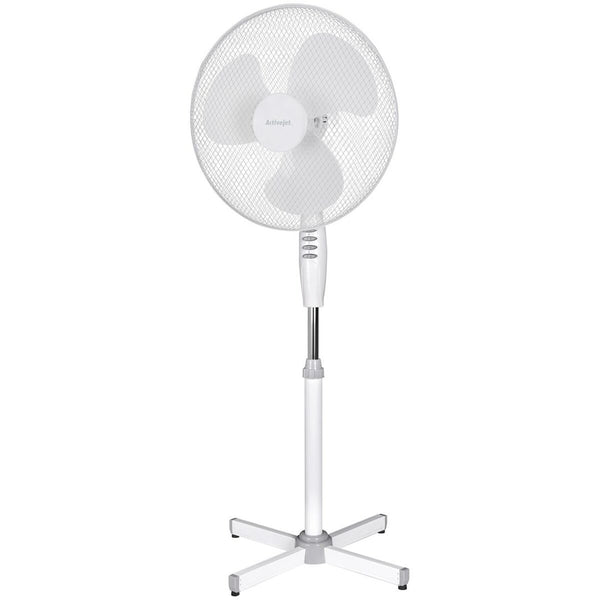 Freistehender Ventilator Activejet WSR-40B Weiß Grau Silberfarben 50 W