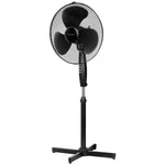 Freistehender Ventilator Activejet WSR-40C Schwarz Silberfarben 50 W