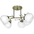 Deckenlampe Activejet Irma Weiß Metall 40 W Moderne 230 V 50,9 x 28 x 46 cm