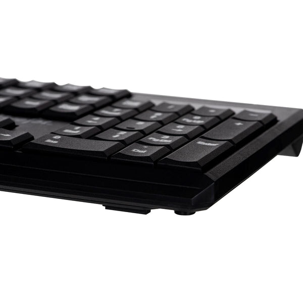 Tastatur Activejet K-3911W Schwarz QWERTY