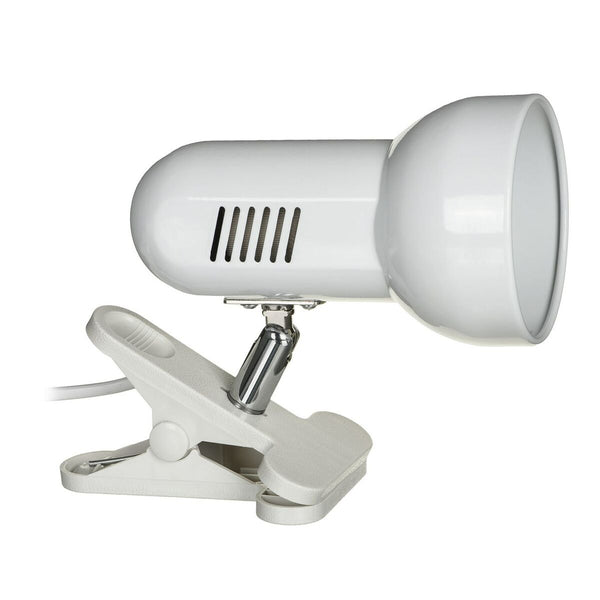 Tischlampe Activejet AJE-CLIP Weiß Metall Kunststoff 60 W