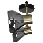 Deckenlampe Activejet AJE-LISA 2P Schwarz Gold Metall 40 W