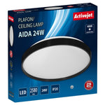 Deckenlampe Activejet AJE-AIDA 24W Weiß Schwarz 80 24 W (4000 K)