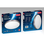 Deckenlampe Activejet AJE-TOSCA 24W Grau 80 24 W (4000 K)