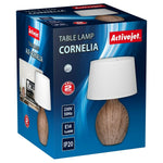Tischlampe Activejet AJE-CORNELIA Schwarz Holz