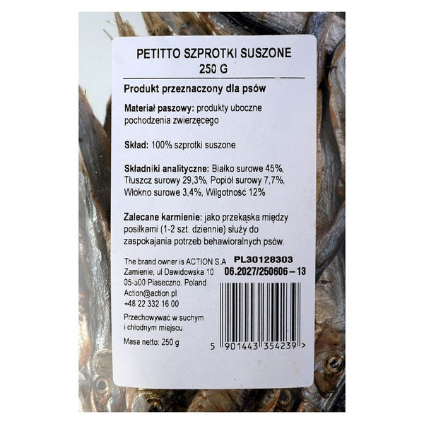 Hundesnack Petitto Fisch 250 g