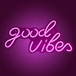 Neon-Schild Actis ACS-NEON VIBES Bunt 80