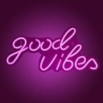 Neon-Schild Actis ACS-NEON VIBES Bunt 80