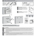 Bildschirm-Träger für den Tisch MacLean MC-501B 23" 42"