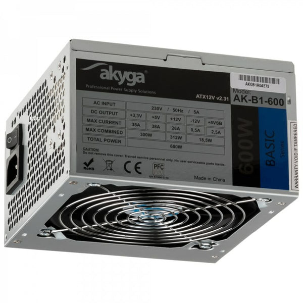 Stromquelle Akyga AK-B1-600 ATX 600 W RoHS