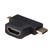 Adapter HDMI auf Mirkro HDMI Akyga AK-AD-23 Mini HDMI Schwarz