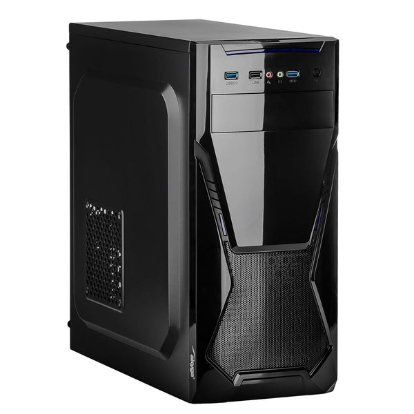 ATX Semi-Tower Gehäuse Akyga AK13BK Schwarz