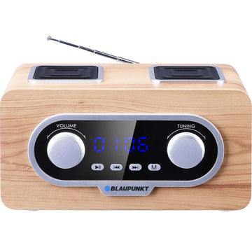 Radio Blaupunkt PP5.2CR Weiß Braun Holz