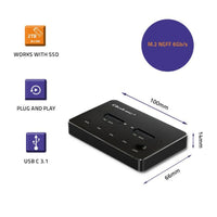 Ladestation Qoltec 50310