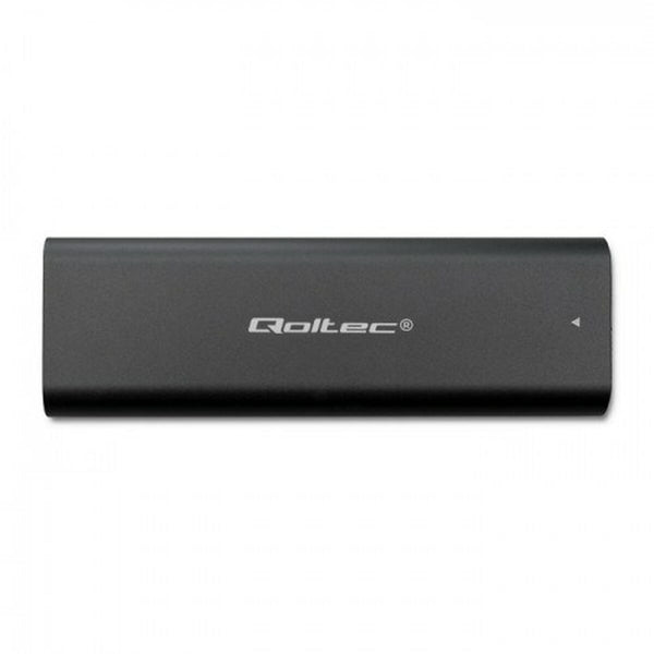 Externe Box Qoltec 50311 Schwarz