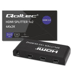 HDMI-Switch Qoltec 51797 Schwarz