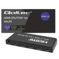 HDMI-Switch Qoltec 51799 Schwarz