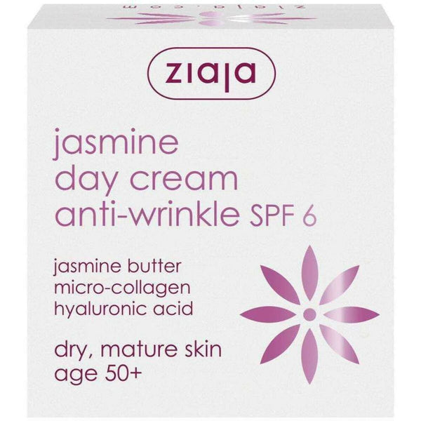 Anti-Falten Tagescreme Ziaja Jazmin Spf 6 50 ml
