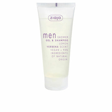 Gel & Shampoo 2 in 1 Ziaja Men Zitronen-Eisenkraut Herren 200 ml