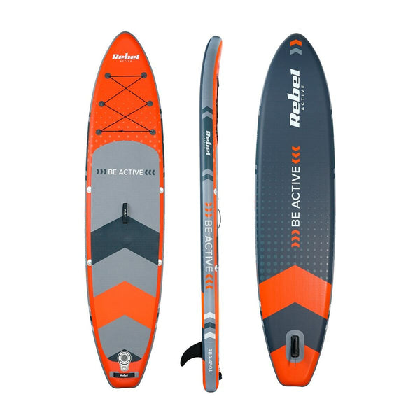 Aufblasbares Paddel-Board mit Zubehör Rebel RBA-4501-OR