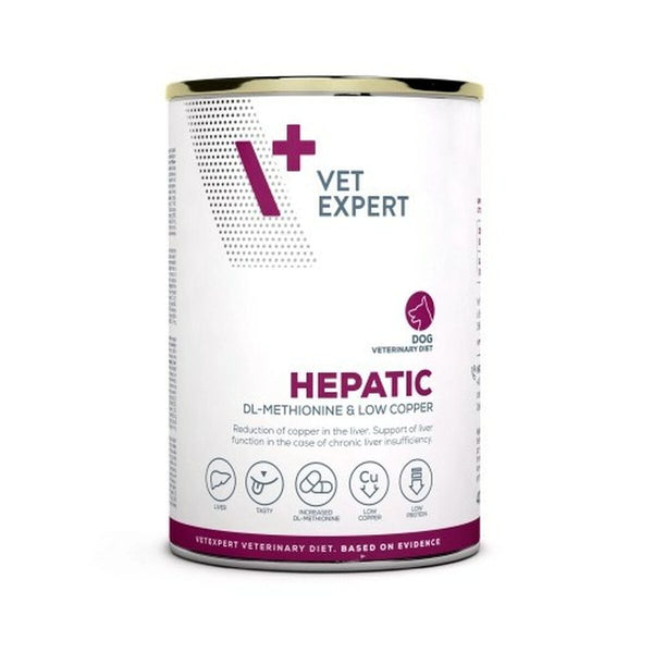 Nassfutter VETEXPERT Hepatic Dog Fleisch 400 g