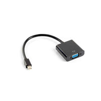 Adapter Mini DisplayPort an VGA Lanberg AD-0006-BK Schwarz