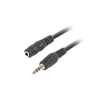 Audiokabel (3,5 mm) Lanberg CA-MJFJ-10CC-0050-BK 5 m Schwarz