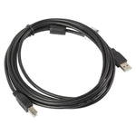 USB 2.0 A zu USB-B-Kabel Lanberg CA-USBA-11CC-0030-BK Schwarz 3 m (1 Stück)