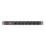 Regel Lanberg PDU-07F-0200-IEC-BK (1 m) (2 m)