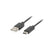 USB A zu USB-C-Kabel Lanberg CA-USBO-20CU-0010-BK Schwarz 1 m