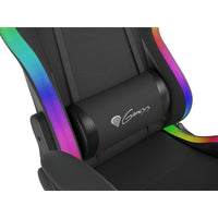 Gaming-Stuhl Natec NFG-1576 Schwarz Bunt RGB