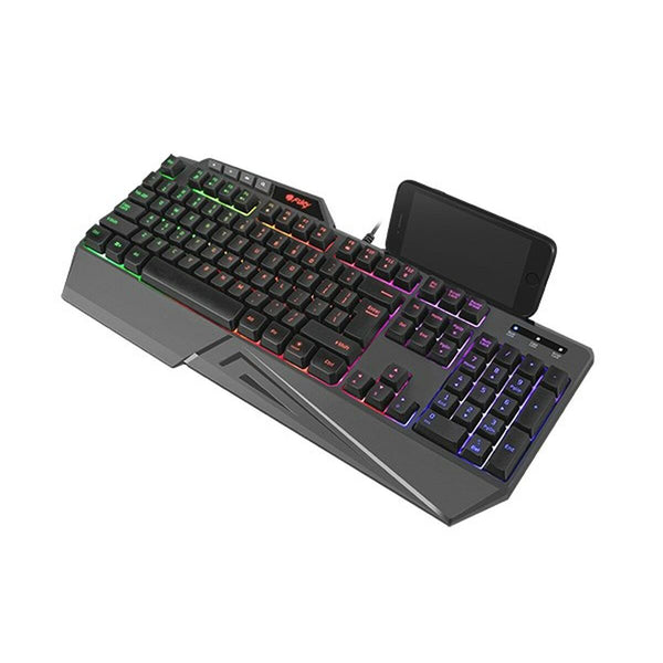 Tastatur Fury NFU-1697 Schwarz