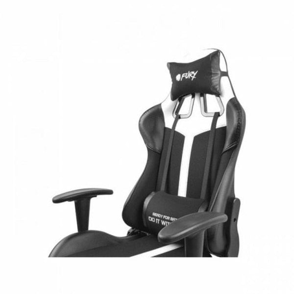 Gaming-Stuhl Natec AVENGER XL Weiß Schwarz