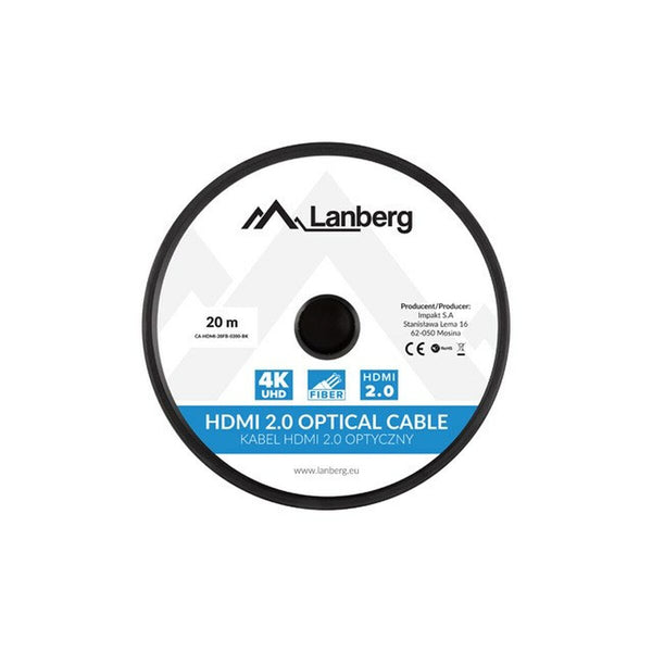 HDMI Kabel Lanberg CA-HDMI-20FB-0200-BK 20 m