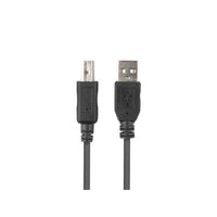 USB A zu USB-B-Kabel Lanberg CA-USBA-15CU-0010-BK Schwarz 1 m