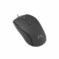 Mouse Natec Hoopoe 2 Schwarz 1600 dpi