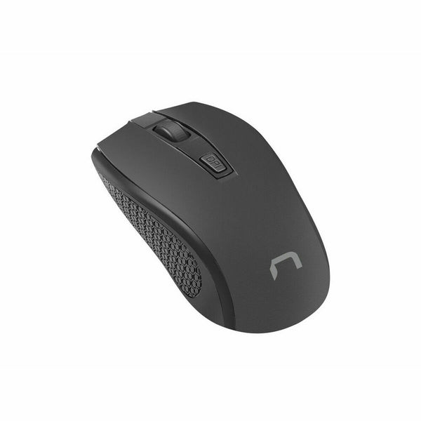 Schnurlose Mouse Natec Jay 2 Schwarz 1600 dpi Wireless