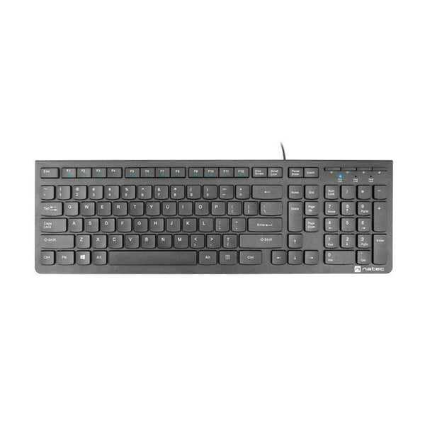 Tastatur Natec NKL-1829 grün Englisch EEUU QWERTY