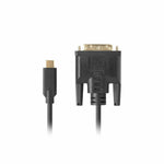 USB-C zu DVI-D-Kabel Lanberg CA-CMDV-10CU-0005-BK Schwarz 50 cm