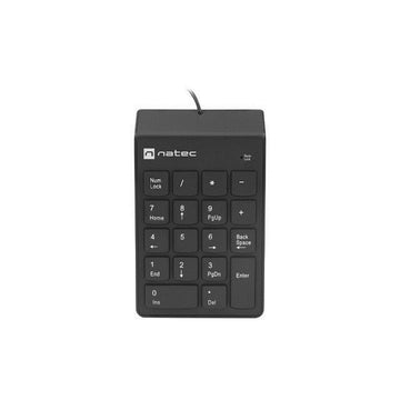 Numerische Tastatur Natec NKL-2022 Schwarz