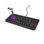Tastatur Genesis Thor 230 TKL Schwarz Qwerty Spanisch