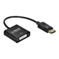 Adapter DisplayPort auf DVI Savio CL-91 Schwarz 20 cm