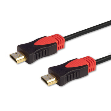 HDMI Kabel Savio CL-95 Schwarz Rot 1,5 m