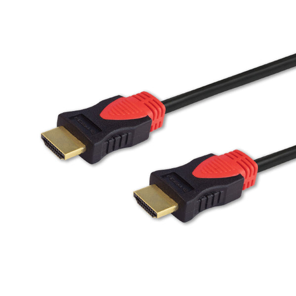 HDMI Kabel Savio CL-95 Schwarz Rot 1,5 m