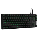 Tastatur Savio Tempest RX Schwarz Englisch QWERTY