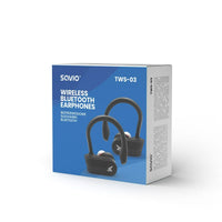 Bluetooth in Ear Headset Savio TWS-03 Schwarz Graphit