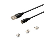 USB-Kabel Savio CL-152 Schwarz 1 m