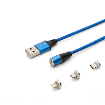 USB-Kabel Savio CL-157 Blau 2 m
