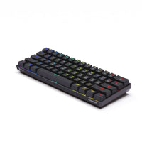 Tastatur Savio BLACKOUT Schwarz Bunt Englisch QWERTY