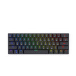 Tastatur Savio BLACKOUT Schwarz Bunt Englisch QWERTY